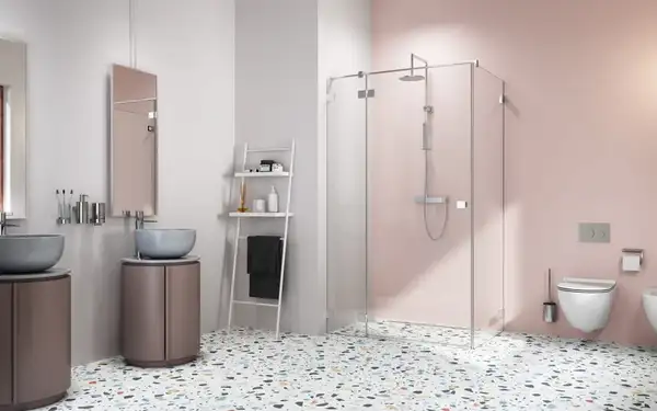 Radaway Essenza Pro S1 Бокова стінка, хром/прозоре (10098110-01-01)
