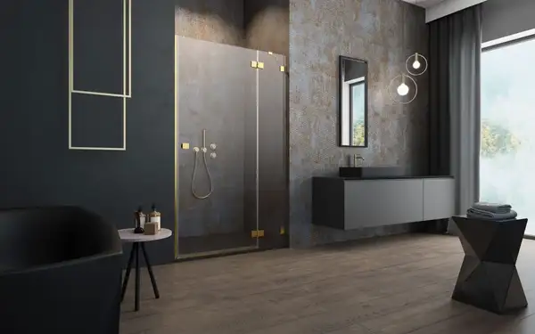 Душові двері Essenza Pro Gold DWJ 110 праві, RADAWAY (10099110-09-01R)