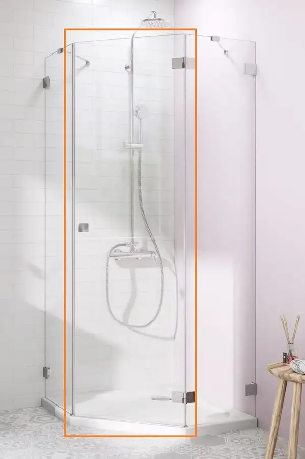 Radaway Essenza Pro PTJ Двері для душу праві, хром (10100000-01-01R)