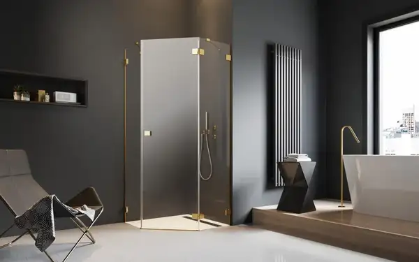 Душові двері Essenza Pro Gold PTJ праві, RADAWAY (10100000-09-01R)