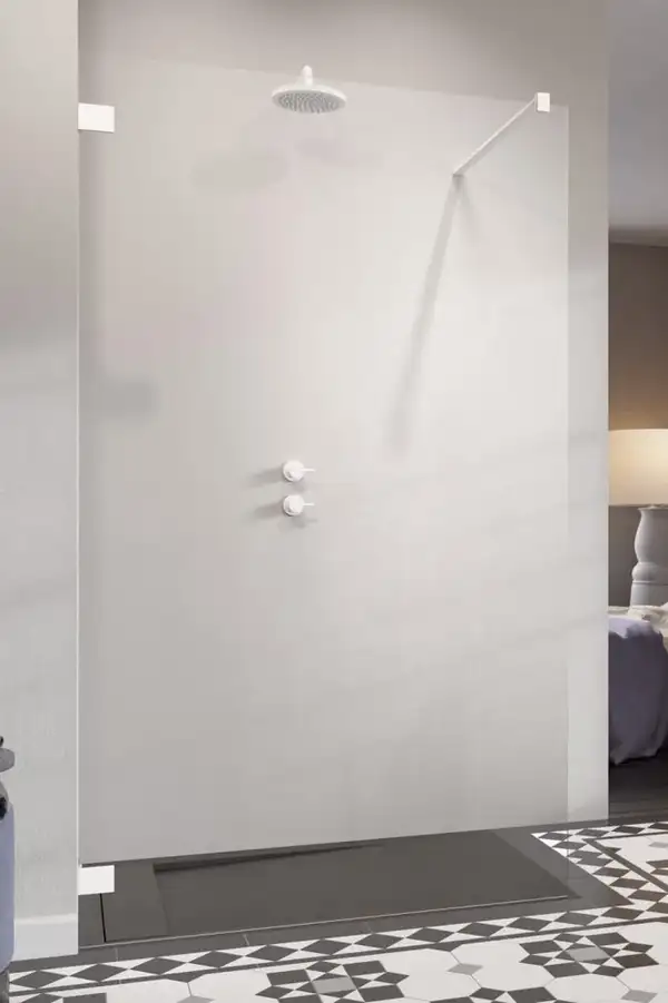 Душова стінка Essenza Pro White Walk-in 130, RADAWAY (10103130-04-01)