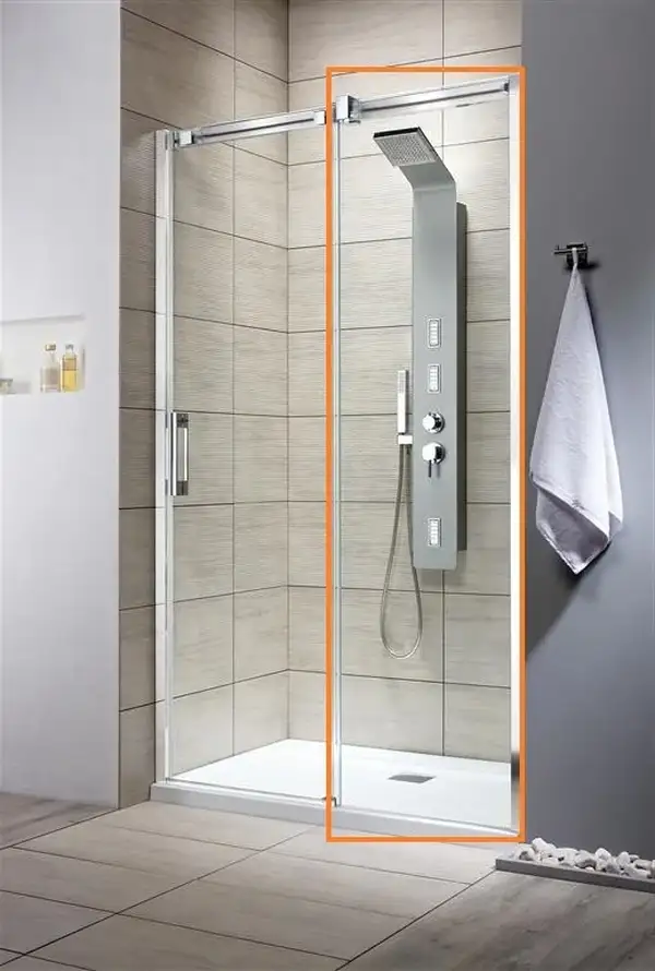 Radaway Espera DWJ 550 Душевая стенка, хром/прозрачная (380212-01R)