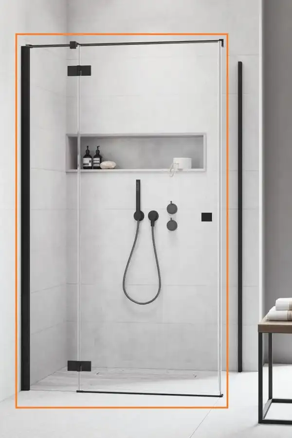 Душові двері Essenza New Black KDJ 100 ліві, RADAWAY (385040-54-01L)