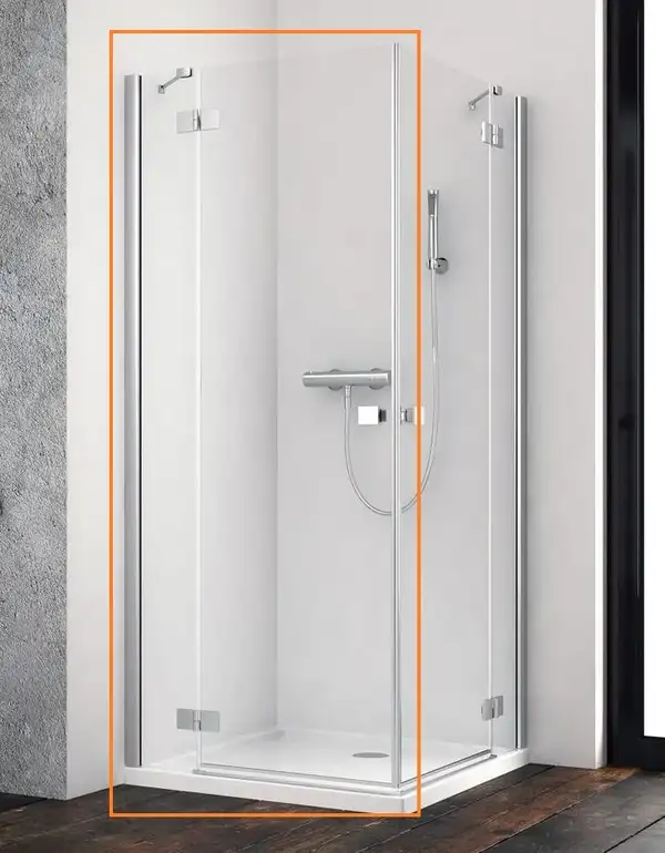 Душова кабіна (половина) Essenza New KDD 90 ліва, RADAWAY (385060-01-01L)