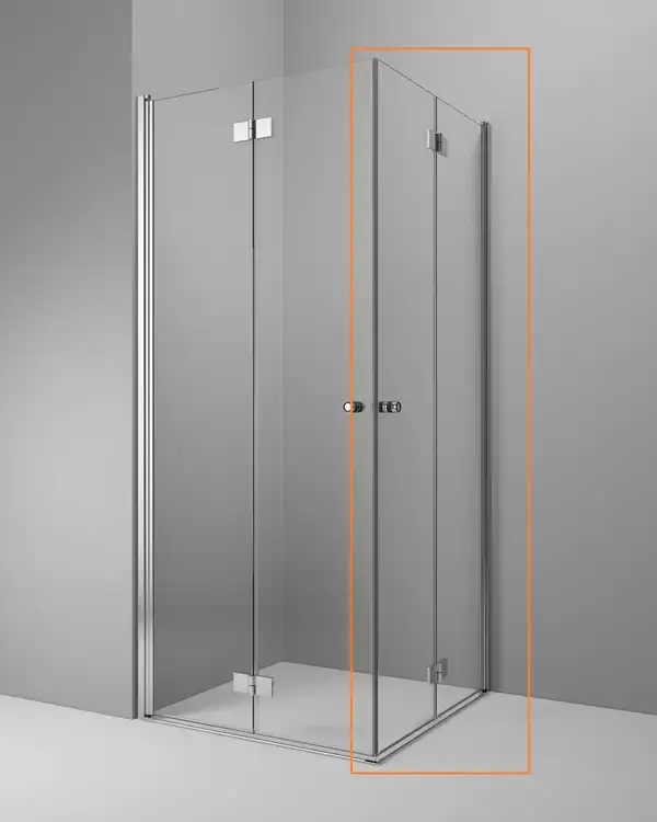 Душова кабіна (половина) Essenza New KDD-B 100 права, RADAWAY (385072-01-01R)