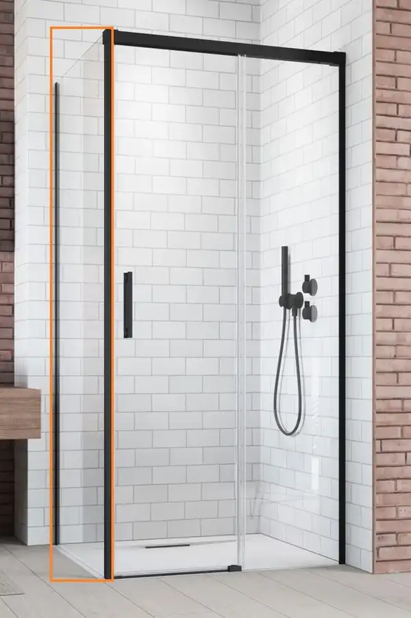 Бокова стінка Idea Black S1 90 ліва, RADAWAY (387050-54-01L)