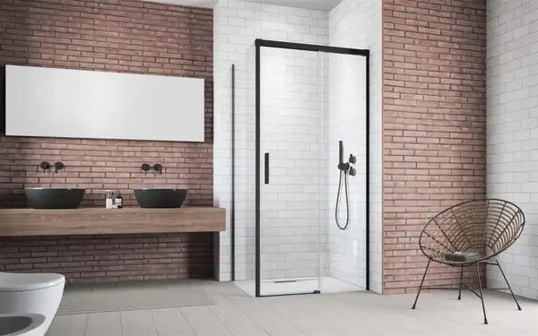 Бокова стінка Idea Black S1 100 ліва, RADAWAY (387052-54-01L)