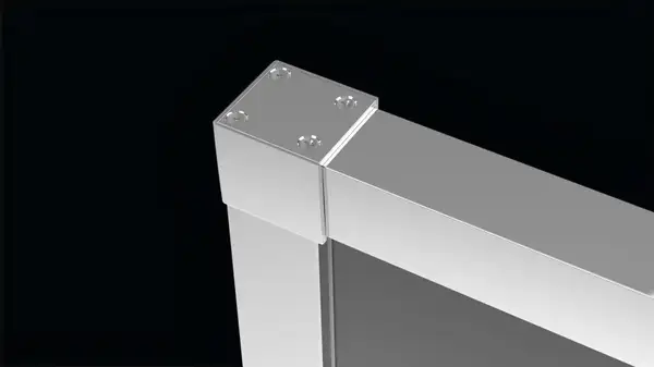 Профіль розширювальний Idea Black DWD 180 Set RADAWAY (P01-ID-2DWD-180-54)