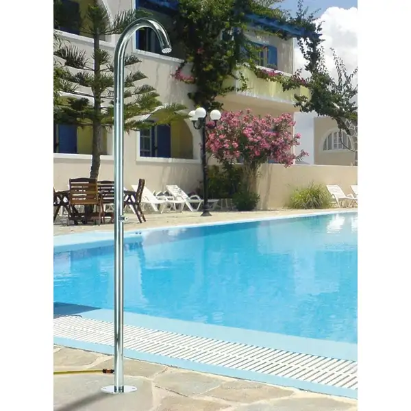 Вулична душова стійка Bossini AISI 316 Pool, нержавіюча сталь (L00822000030008)