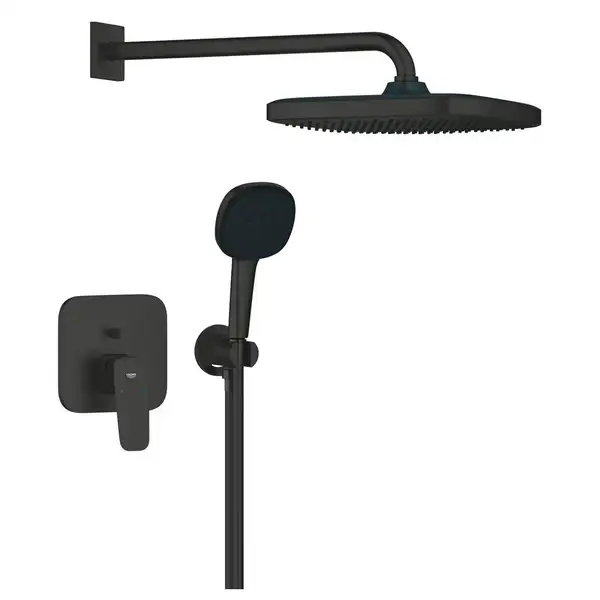 Grohe Cubeo Tempesta 250 Душ, черный матовый (1053362430)