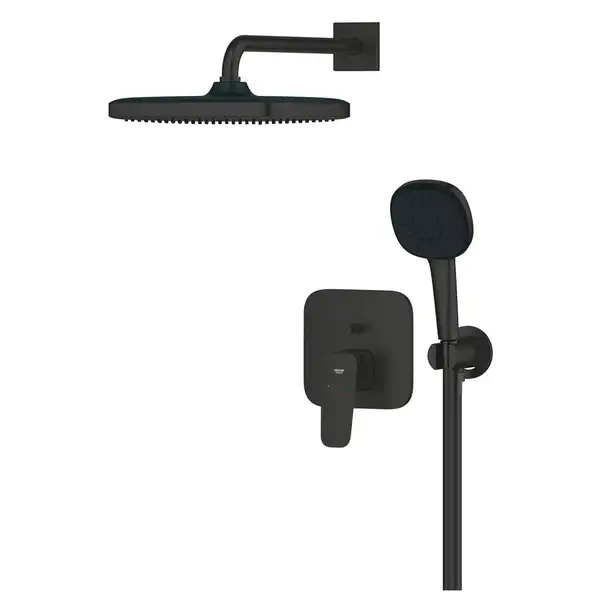 Grohe Cubeo Tempesta 250 Душ, черный матовый (1053362430)