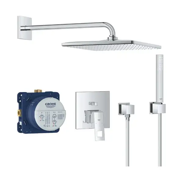 Grohe Eurocube Душова система прихованого монтажу, хром (25238000)