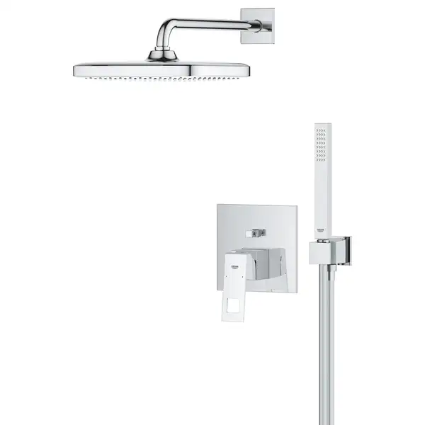 Grohe Eurocube Tempesta 250 Cube, Прихована душова система (25289000)