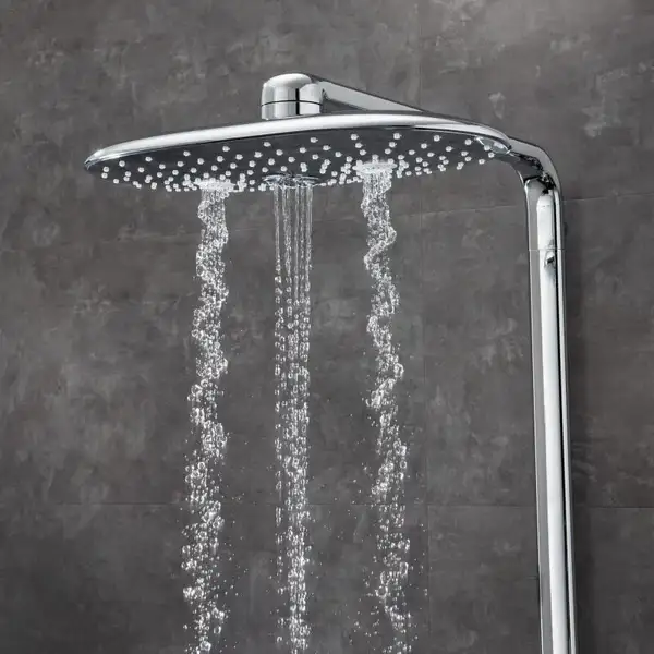Душова система з термостатом Grohe Rainshower SmartControl 360 Duo (колір - хром)  26250000G