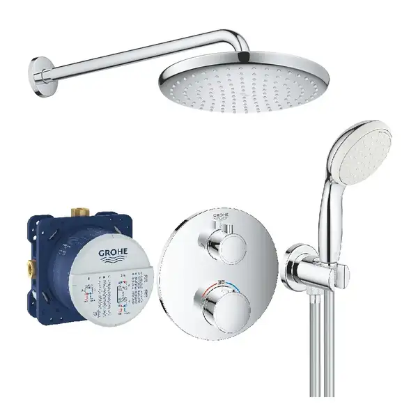 Комплект для душа Grohe Grohtherm з Tempesta 250, хром (26416SC0)