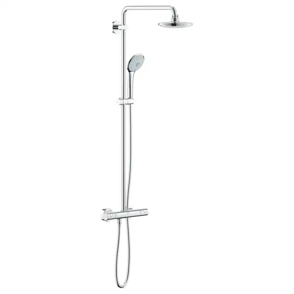 Душова система з термостатом Grohe Euphoria System 180 (ЗАМІНА на 27296003), хром (27296001)