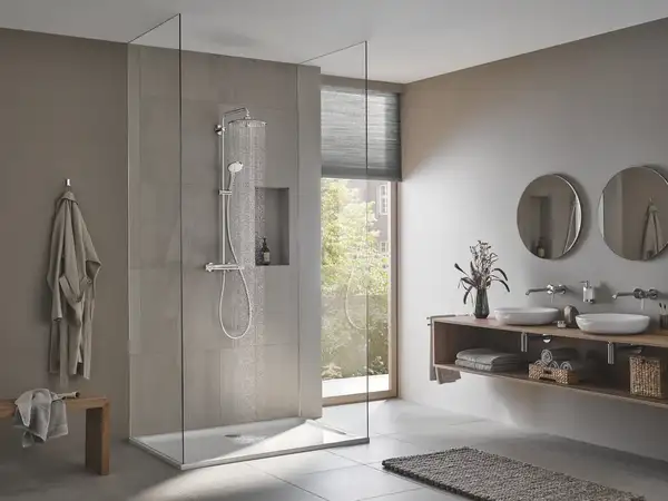 Душова система Grohe Euphoria System з термостатом, хром (27296003)