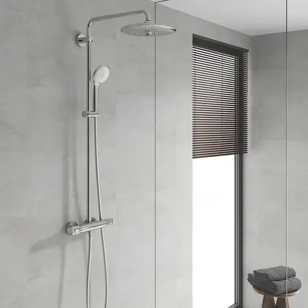 Душова система Grohe Euphoria System з термостатом, хром (27296003)