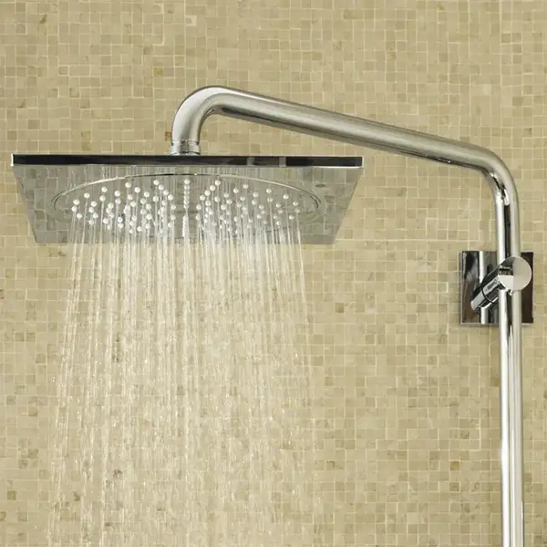 Душова система з термостатом для настінного монтажу GROHE Rainshower F-Series System 254 (27469000)