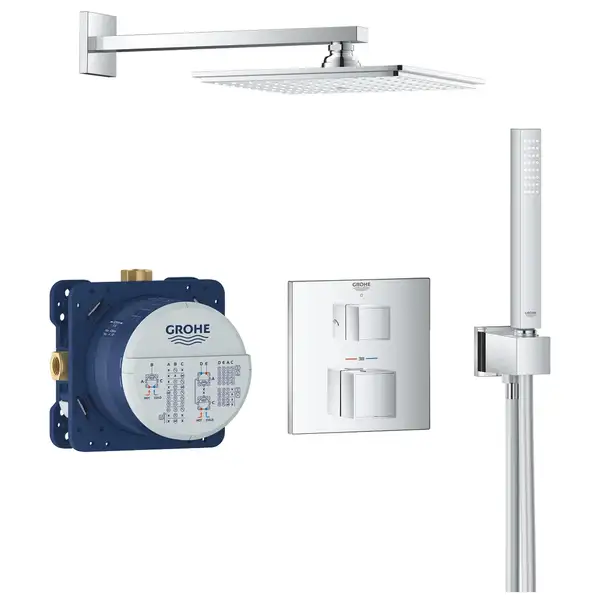Комплект для душа Grohe Grohtherm Thermostatic з Rainshower Allure 230 (34741000)