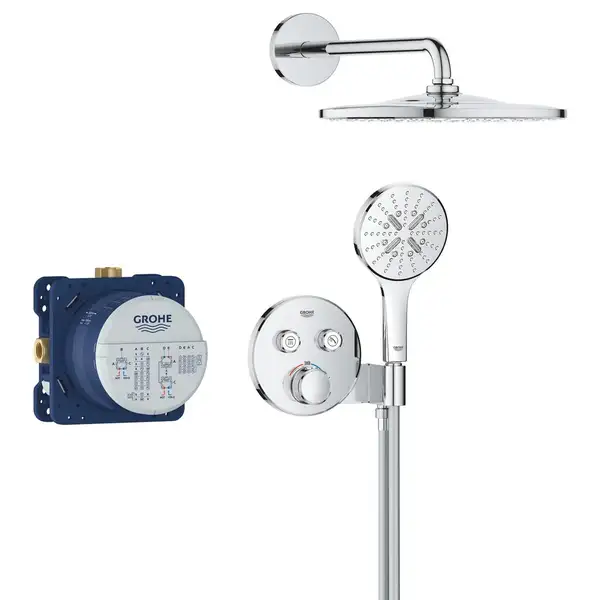 Grohe Grohtherm SmartControl Душевая система скрытая, хром (34866000)