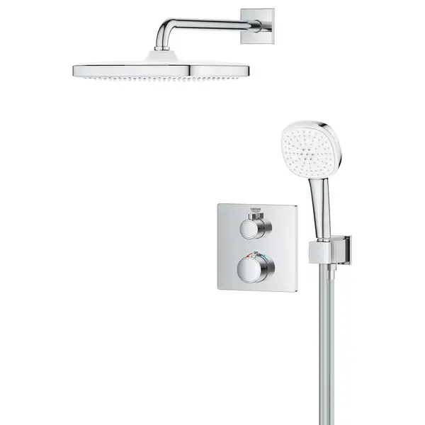 Grohe Grohtherm Душова система, прихований монтаж, хром (34871000)