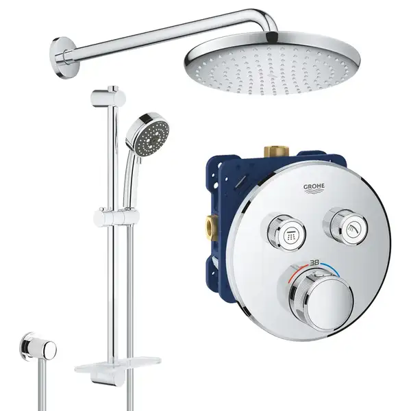 Душова система на 2 споживача прихованого монтажу Grohe SmartControl UA202801R2
