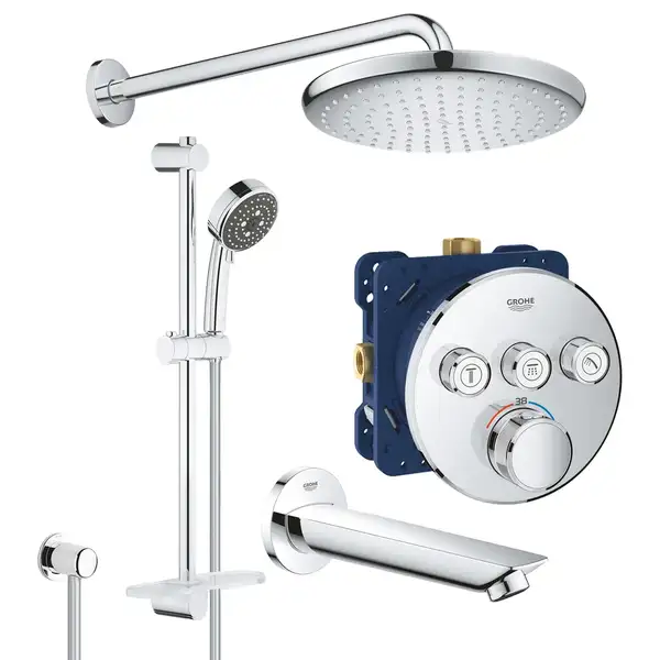 Grohe SmartControl Душова система 3в1, хром (UA202801R3)
