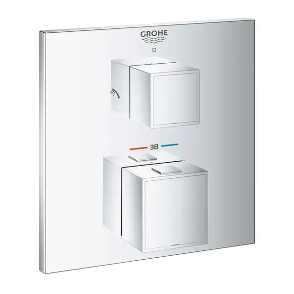 Комплект для душа Grohe Grohtherm Smartcontrol з Rainshower Mono 310 Cube, хром (UA26405SC0)
