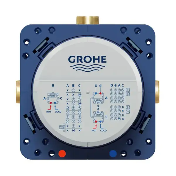 Комплект для душа Grohe Grohtherm Smartcontrol з Rainshower Mono 310 Cube, хром (UA26405SC0)