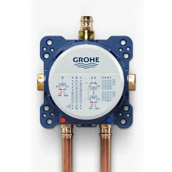 Комплект для душа Grohe Grohtherm Smartcontrol з Rainshower Mono 310 Cube, хром (UA26405SC0)