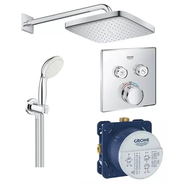 Душовий комплект із New Tempesta 250 Grohe Grohtherm SmartControl UA26415SC1 (UA26415SC1)