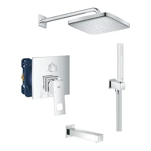 Grohe Eurocube Tempesta Cube 250 Душевая система, хром (UA26417SC2)