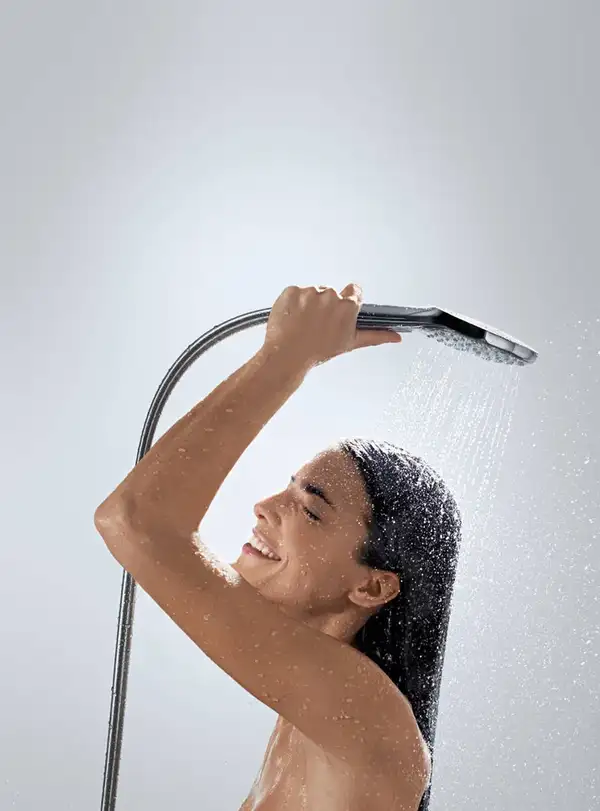 Душова система прихованого монтажу з термостатом Hansgrohe Ecostat E/Croma E/Raindance Select (колір - хром) 1572020