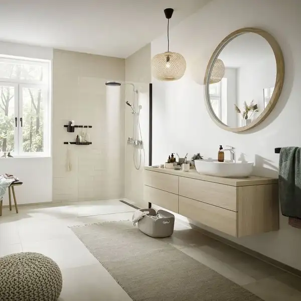 Hansgrohe Pulsify Showerpipe 260 1jet, белый матовый (24220700)