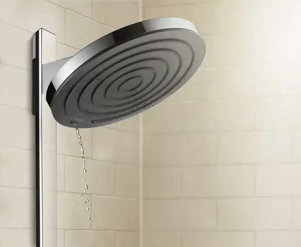 Душова система з термостатом Hansgrohe Pulsify Showerpipe 260 2jet EcoSmart із ShowerTablet Select 400 (колір - хром) 24241000