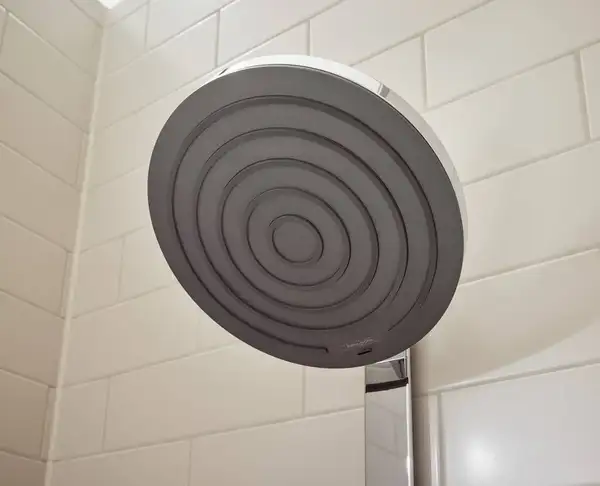 Душова система з термостатом Hansgrohe Pulsify Showerpipe 260 2jet EcoSmart із ShowerTablet Select 400 (колір - хром) 24241000