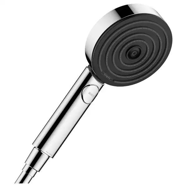 Душова система з термостатом Hansgrohe Pulsify Showerpipe 260 2jet EcoSmart із ShowerTablet Select 400 (колір - хром) 24241000