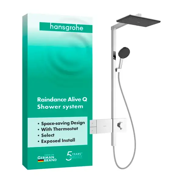Hansgrohe Raindance Alive Q Душевая система, хром (24580000)