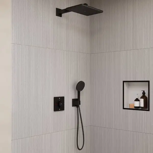 Hansgrohe Raindance Alive Q Душ скрыт. монтажа, черный мат (24620670)