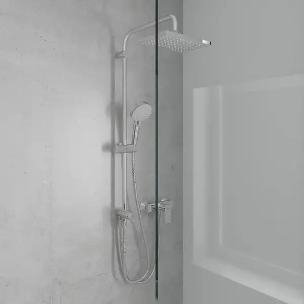 Hansgrohe Vernis Shape Душевая система, черный матовый (26282670)
