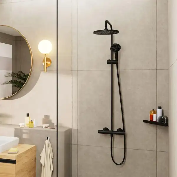 Hansgrohe Vernis Blend Душевая система, Matt Black (26426670)