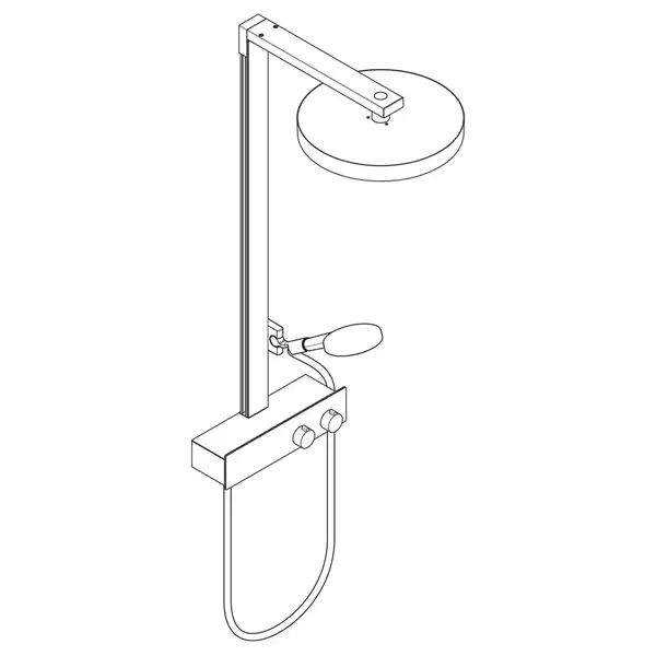 Hansgrohe Rainfinity Душевая система, хром (26853000)
