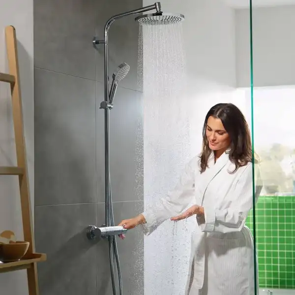 Hansgrohe Crometta S Showerpipe 240 1jet, хром (27268000)