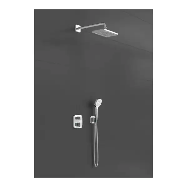 Hansgrohe Croma E 280 1jet Ecostat E, душевая система, хром (27953000)