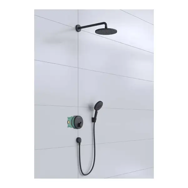 Hansgrohe Raindance S 240 Душевая система, черный матовый (27959670)