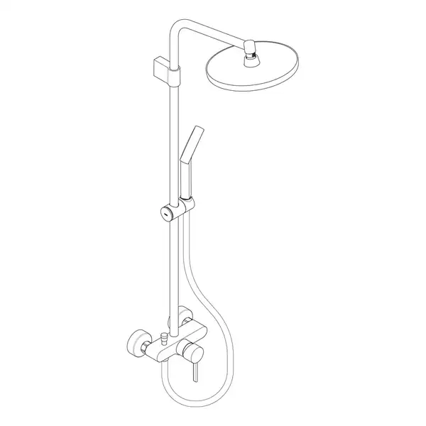 Hansgrohe Activera S 240 Душова система, хром (28875000)