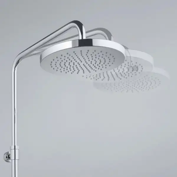 A-QAs Dual Shower System з термостатом 6609505-00 верхній душ+ручний душ Kludi НІМЕЧЧИНА