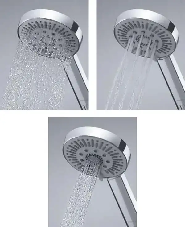 A-QAs Dual Shower System з термостатом 6609505-00 верхній душ+ручний душ Kludi НІМЕЧЧИНА