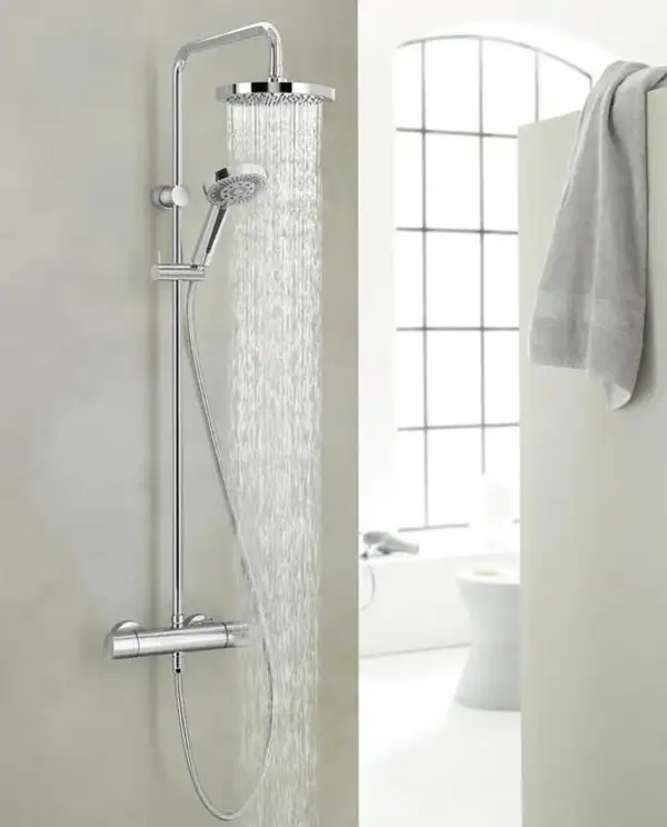 A-QAs  Dual Shower System з термостатом 6619505-00   KLUDI